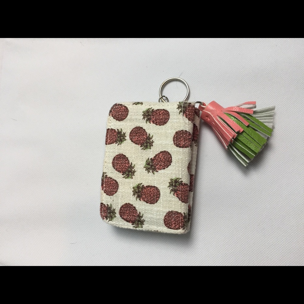 Pink and Green Pineapple Wallef